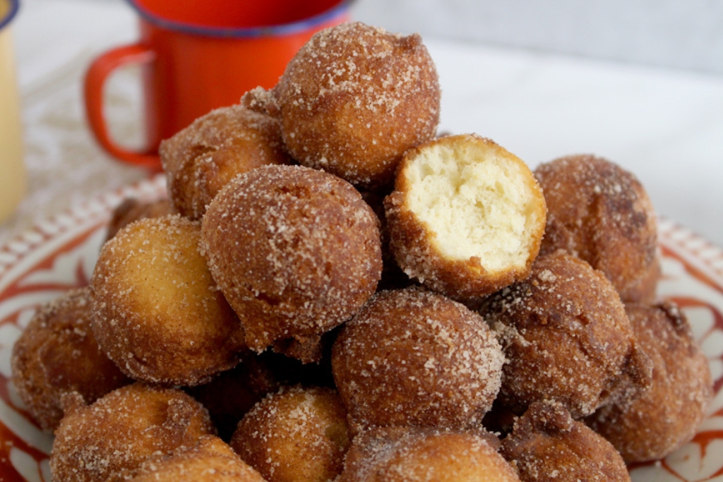 Bolinho de chuva prático, receita que minha avó fazia para mim e meus primos