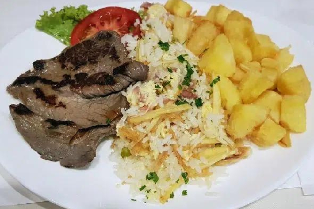 Carne de sol suculenta, e super macia igual de restaurante completa