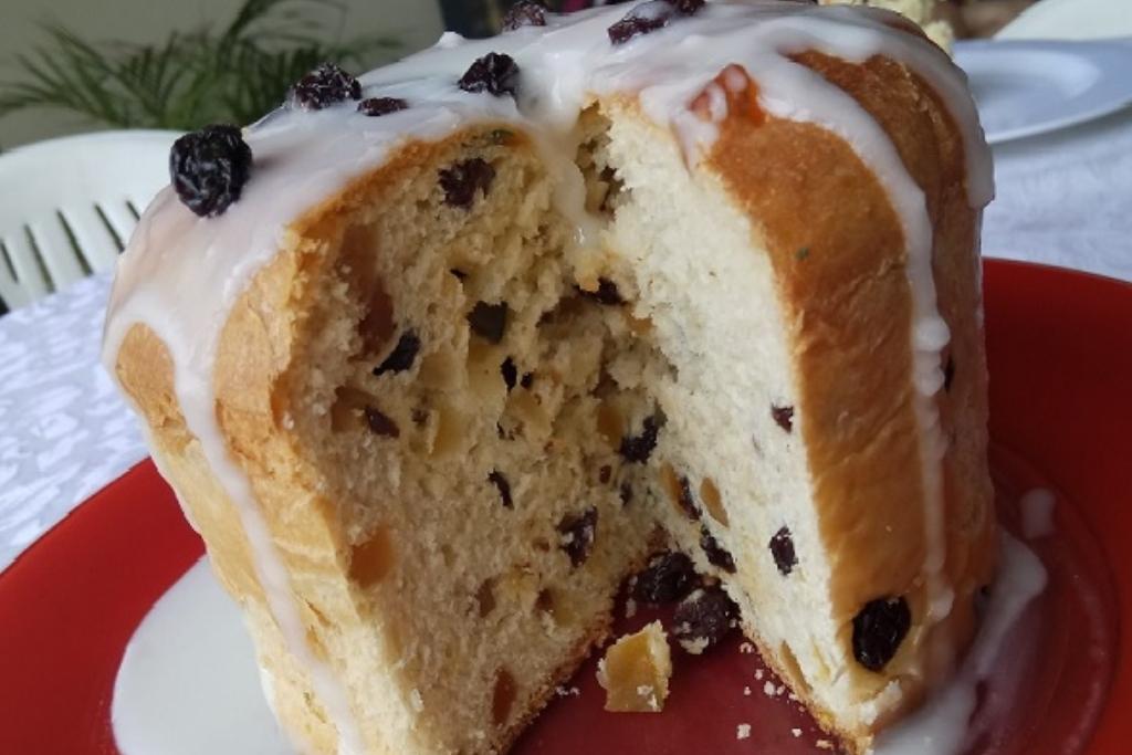 Panetone tradicional caseiro, para deixar completa sua ceia de natal