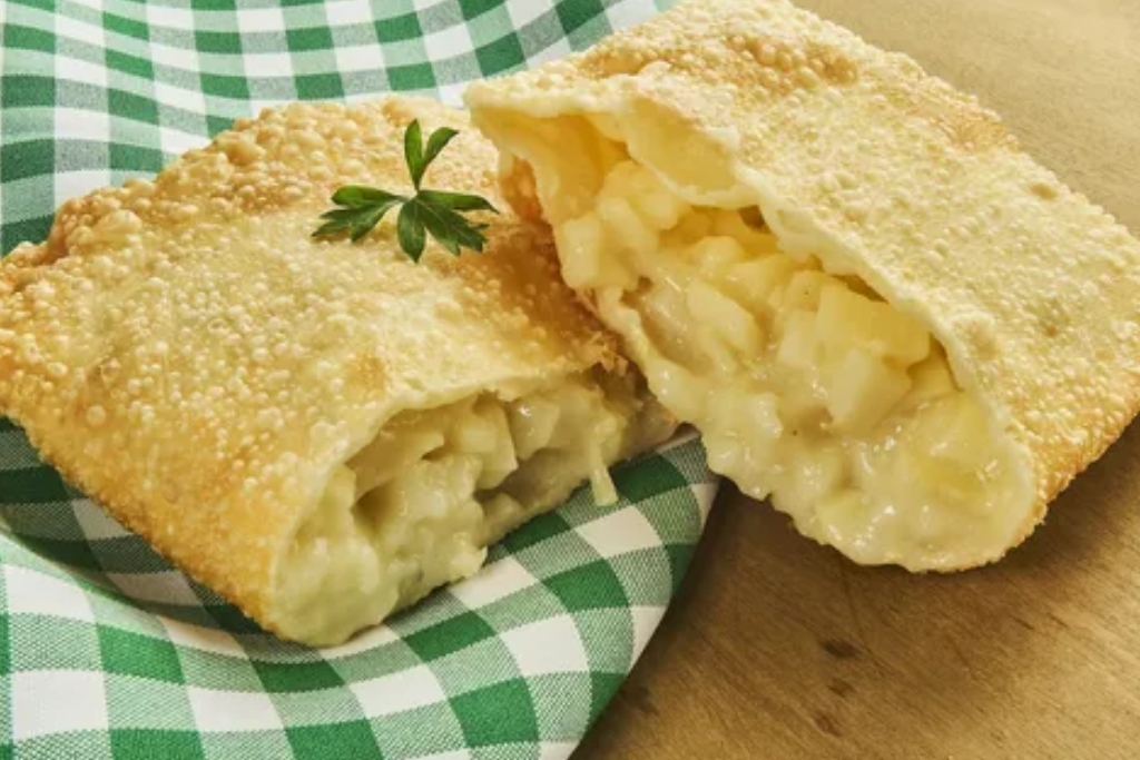 Pastel de palmito cremoso, vai ganhar seu coração é bem prático de fazer 