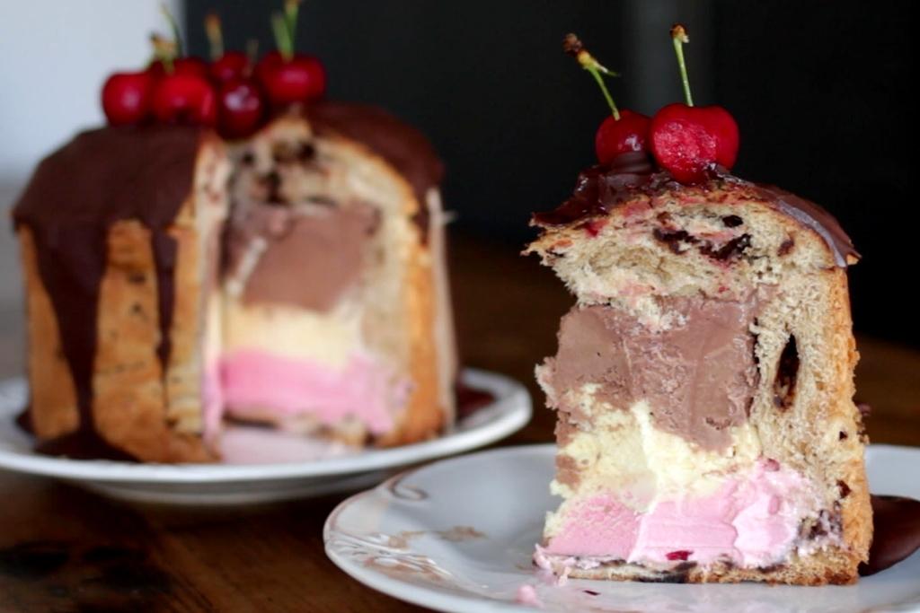 Quer combinação melhor que sorvete com panettone (ou sorvetone) para esse natal?