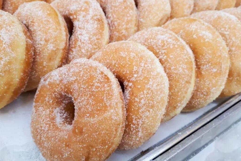 Rosquinha da gringa, finalmente acertei a mão e até um americano aprovou