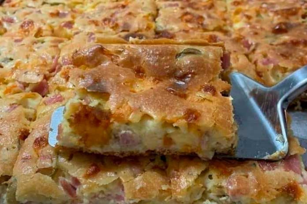 Torta napolitana de liquidificador, essa maravilha de torta salgada, vai deixar todos com água na boca