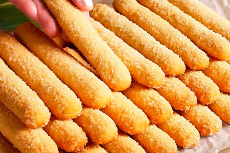 Palitos de limão, os biscoitos mais saborosos em 10 minutos! Eu os faço todos os dias